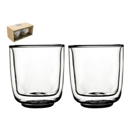 Gusta Fika - Dubbelwandig glas - 250ml - set 2 stuks