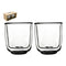 Gusta Fika - Dubbelwandig glas - 250ml - set 2 stuks