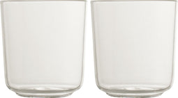 Gusta Fika - Waterglas - Waterglazen - ø8,6cm - set 2 stuks