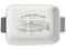 Gusta Ovenschaal Fade 32x19.9x5.4 cm Wit/Grijs