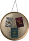 Gusta Wand-Decoratieschaal 38 Cm Goud/Aluminium