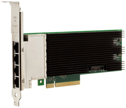 Intel X710-T4 - Netwerkadapter - 4x Ethernet 10G/5G/2.5G/1G/100M - Zwart
