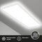Briloner Slim - LED Plafonniére - ultraplat 3000 lumen 4000K - wit 58x20x3 cm