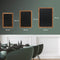 Europel - krijtbord - houten lijst – muurdecoratie – tekenbord - 50x100cm