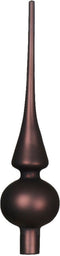 Piek glas d6h26 cm zwarte truffel S