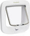 Petsafe Kattenluik - 4-Weg Handmatig Veiligheidssysteem - 21,9x21,9 cm Wit