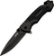 The Verge® Edge X01 - Survival Zakmes - RVS Vouwmes met Glasbreker en Broekclip - Zwart - Incl. Luxe Cadeauverpakking