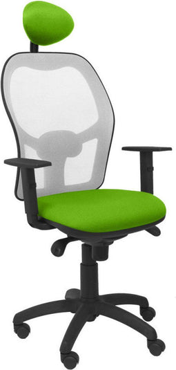 Bureaustoel met hoofdsteun Jorquera Piqueras y Crespo BALI22C Groen Pistache