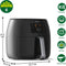 Philips Premium Series Airfryer XXL - HD9650/90 - 7,3L - Tot 6 Personen