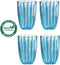 Guzzini - Dolcevita - Glazen - 450ml - Set van 4 - Bio Plastic - Blauw