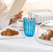 Guzzini - Dolcevita - Glazen - 450ml - Set van 4 - Bio Plastic - Blauw