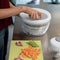 Guzzini My Kitchen Salade spinner met deksel wit - �0mm