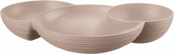 Guzzini Tierra Hors d抩euvre schaal taupe - 295x214x52mm