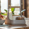 Guzzini Tierra - "ALL TOGETHER" - Tafelcaddy - Taupe - Hout- post-consumer gerecycled plastic
