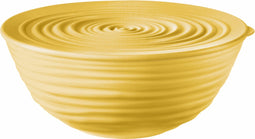 Guzzini Tierra Schaal met deksel M mosterdgeel - 18cm