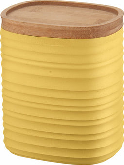 Guzzini Tierra Voorraaddoos M mosterdgeel - 123x94x150mm