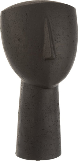 J-Line decoratie Figuur Leo - polyresin - zwart