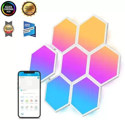 Govee Glide Hexa - Wandlamp - RGBIC muzieksynchronisatie - (6 stuks)