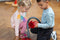 Klein Toys Bosch stofzuiger - 19x25x74 cm - realistische zuig en geluidseffecten - rood