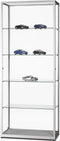 Vitrinekast Aston 800 zilver