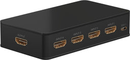 Goobay 58489 - HDMI schakelaar 4 naar 1 - HDMI2.0 4K 60Hz HDR - (incl. afstandsbediening)