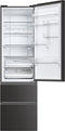 Haier 3D 60 Serie 5 HTW5620DNPT Vrijstaand 414 l Zwart