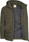 Mario Russo Padded Woven Jacket - Winterjas Heren - Waterafstotend - Winddicht - Groen - XXL