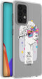 iMoshion Hoesje Geschikt voor Samsung Galaxy A52s / A52 (4G) / A52 (5G) Hoesje Siliconen - iMoshion Design hoesje - Wit / Llamacorn