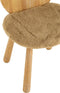 J-Line kinderstoel Kind Beer - hout - naturel