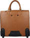 Gigi Fratelli Dames Leren Laptop Trolley 15 inch Romance Business ROM8012 Oranje