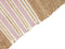 MIRZA - Modern vloerkleed - Beige/Roze - 160 x 230 cm - Jute