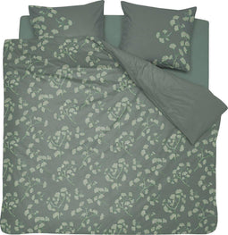 Cinderella Viridi - Dekbedovertrek - Katoen - 260x200/220 cm - Donkergroen