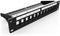 Digitus DN-91420 - Patchpanel - Geschikt voor Keystone-modules - Zwart (RAL 9005)
