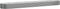 vidaXL - Plantenbak - 544x100x36 - cm - gepoedercoat - staal - grijs