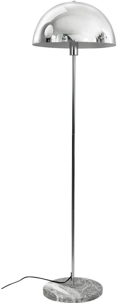 Dyberg Larsen Stockholm - Vloerlamp - Marmeren voet - Chroom
