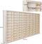 Houten plank voor auto's / veren KRUZZEL