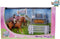 Kids Globe Speelset Paard, Ruiter met Accessoires, 1:24