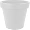Pro Garden Plantenpot/bloempot Terras Master- dubbelwandig kunststof - wit - D60 x H55 cm - Voor buiten