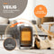 Vulpes Goods® Tech - Ventilatorkachel - 3 Verwarmingsstanden 950W - Zwart