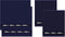 //DDDDD combiset 2 keukendoeken & 2 theedoeken Pescado navy