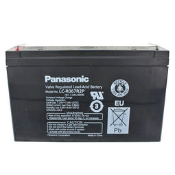 Panasonic LC-R067R2P - PB loodaccu 6 volt 7.2Ah - 4.8mm Faston contacten