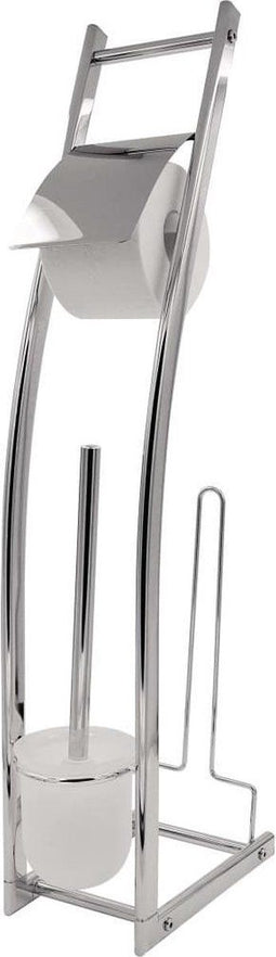 RIDDER Toiletborstelset 3-in-1 Fabio glanzend chroom