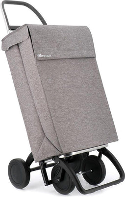 Rolser Jean Tweed - Boodschappentrolley - 4 Wielen - Grijs