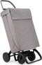 Rolser Jean Tweed - Boodschappentrolley - 4 Wielen - Grijs