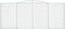 vidaXL - Schanskorf - gewelfd - 400x50x160/180 - cm - gegalvaniseerd - ijzer