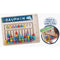 Montessori Woordzoeker - Houten bord met magnetische letters en cijfers