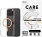 PanzerGlass CARE by PG Peachy MagS iPhone16 - Soft case - Krasbestendig Schokbestendig - Transparant