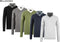 Milanoro Herenpullover - Overhemdkraag - Donkergrijs - XL
