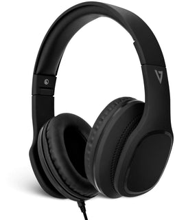 V7 HA701-3EP - Over-Ear Hoofdtelefoon - Ingebouwde microfoon - Zwart