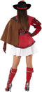 Costume for Adults 113787 Red (3 pcs) Female Musketeer